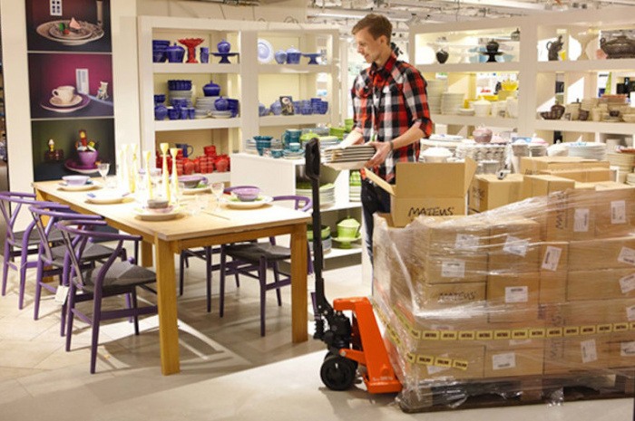 Бесшумная тележка