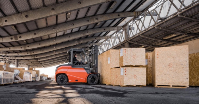 Большегрузные 80-вольтовые электрические погрузчики